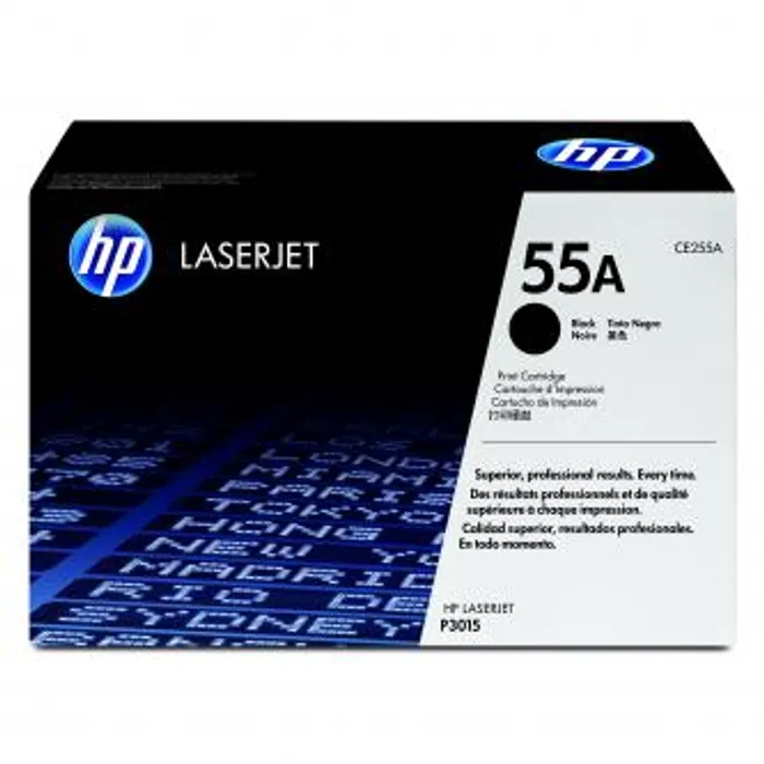 Hauptbild des Produkts HP originální toner CE255A, black, 6000str., HP 55A, HP LaserJet P3015, LaserJet Pro 500