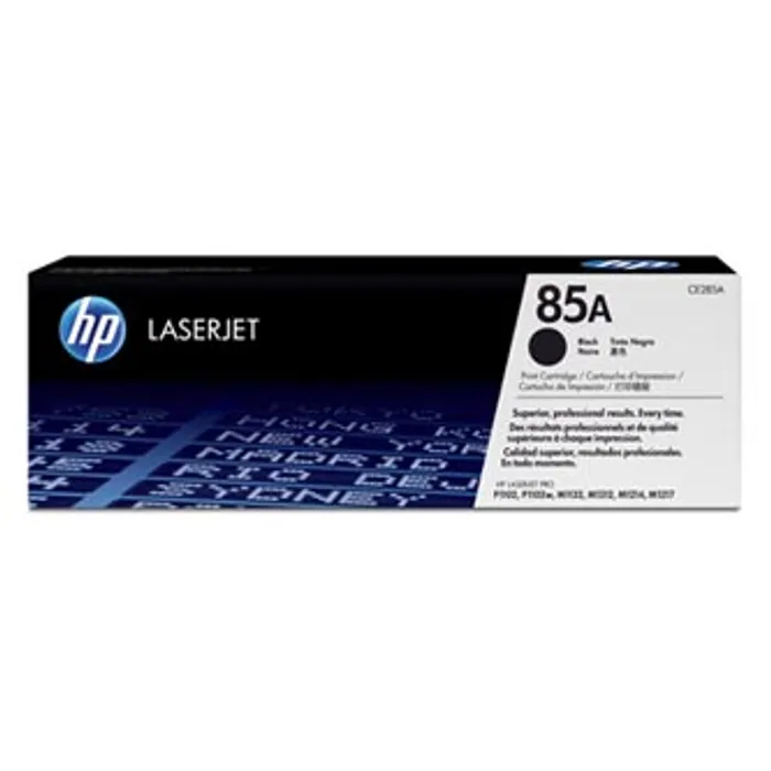 Hauptbild des Produkts HP originální toner CE285A, black, 1600str., HP 85A, HP LaserJet Pro P1102, M1132, M1212,
