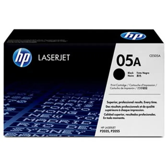 Hauptbild des Produkts HP originální toner CE505A, black, 2300str., HP 05A, HP LaserJet P2035, 2055, O