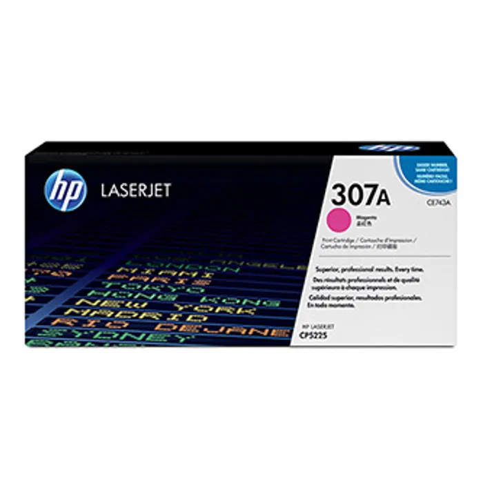 Hauptbild des Produkts HP originální toner CE743A, magenta, 7300str., HP 307A, HP Color LaserJet CP5225, O
