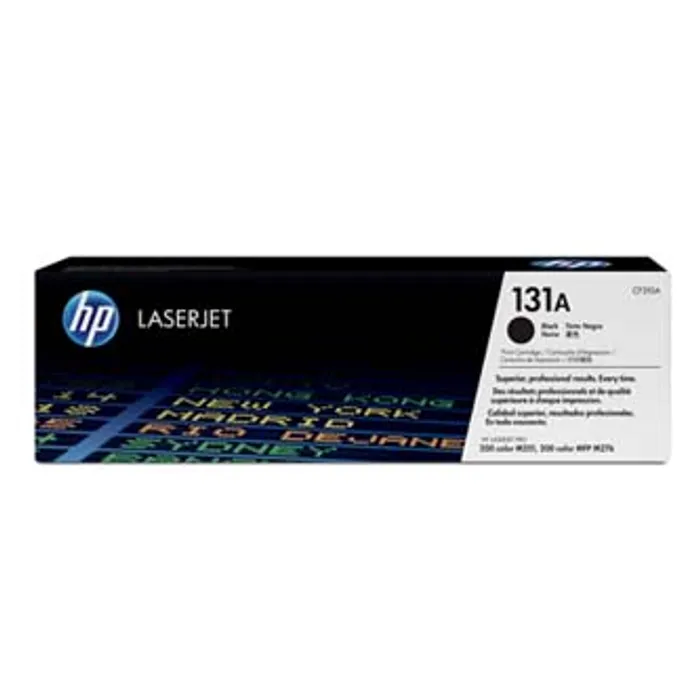 Hauptbild des Produkts HP originální toner CF210A, black, 1520str., HP 131A, HP LaserJet Pro 200 M276n, M276nw,,