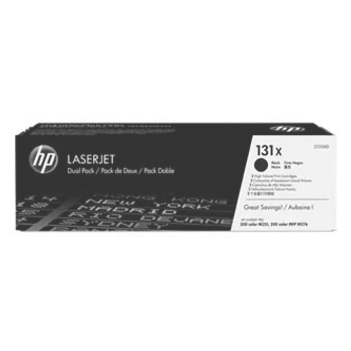 Hauptbild des Produkts HP originální toner CF210XD, black, 4800str., HP 131X, high capacity, HP LaserJet Pro 200