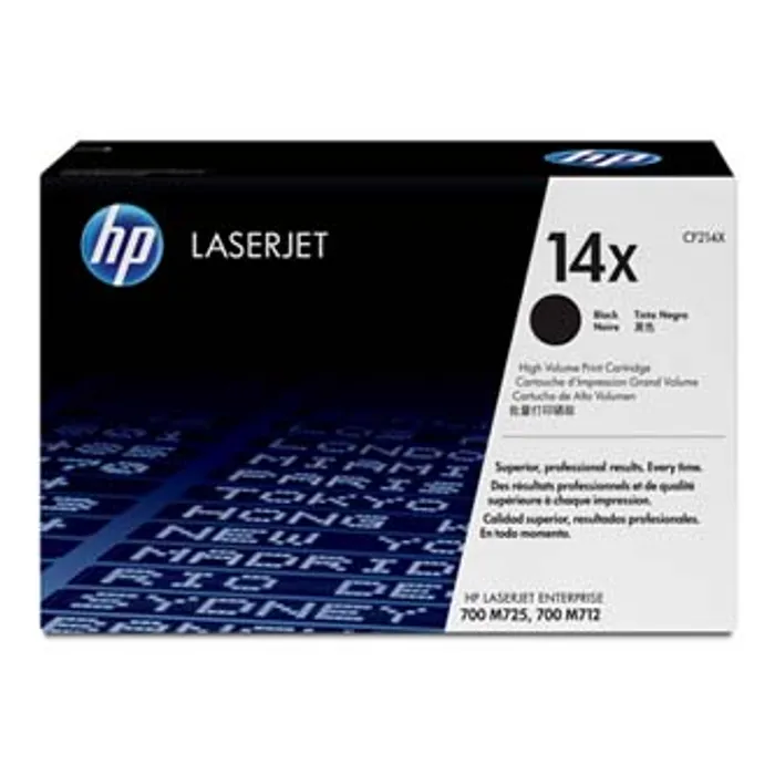 Hauptbild des Produkts HP originální toner CF214X, black, 17500str., HP 14X, HP LaserJet Enterprise 700 M712dn,