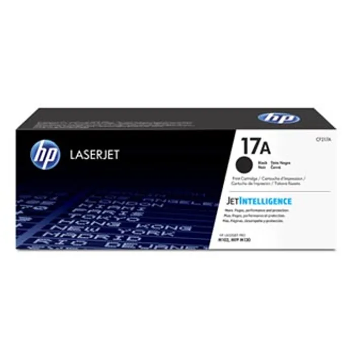 Hauptbild des Produkts HP originální toner CF217A, black, 1600str., HP 17A, HP LaserJet Pro M102a, M130a, O