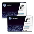 HP Original Toner CF226XD, black, 18000 (2x9000)S, HP 26X, high capacity, HP LaserJet Pro M402, Pro MFP M426, dual pack, 2x930g, O