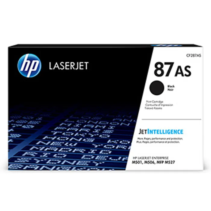 Hauptbild des Produkts HP originální toner CF287AS, black, 6000str., HP 87AS, low capacity, HP LJ Enterprise M50