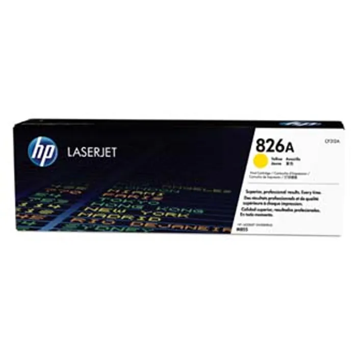 Hauptbild des Produkts HP originální toner CF312A, yellow, 31500str., HP 826A, HP Color LaserJet Enterprise M855