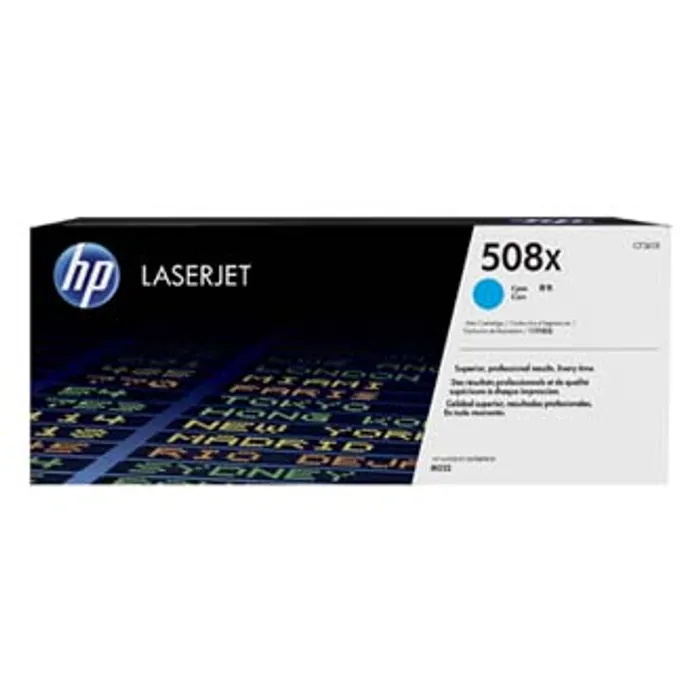 Hauptbild des Produkts HP originální toner CF361X, cyan, 9500str., HP 508X, high capacity, HP Color LaserJet Ent