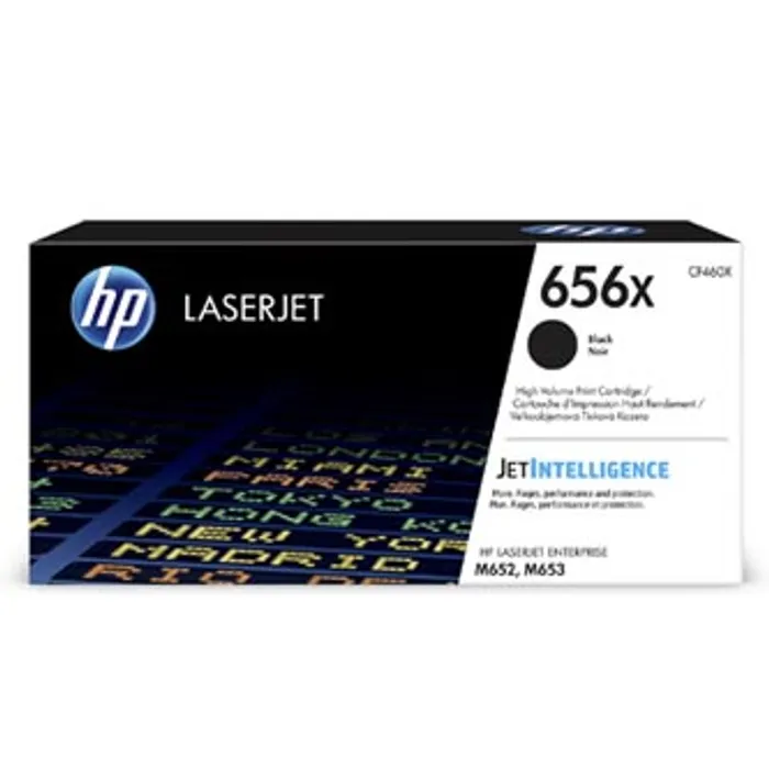 Hauptbild des Produkts HP originální toner CF460X, black, 2700str., HP 656X, high capacity, HP LaserJet Enterpri