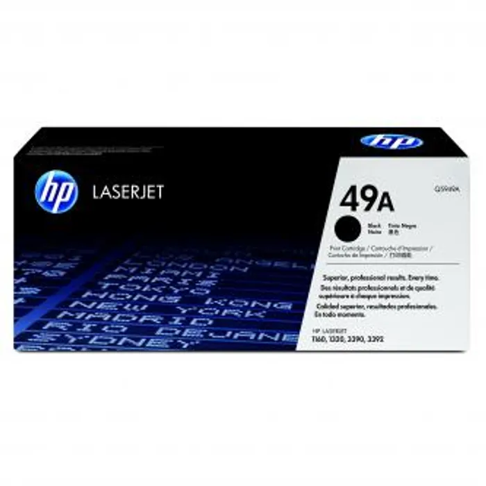 Hauptbild des Produkts HP originální toner Q5949A, black, 2500str., HP 49A, HP LaserJet 1160, 1320, 3390, 3392,