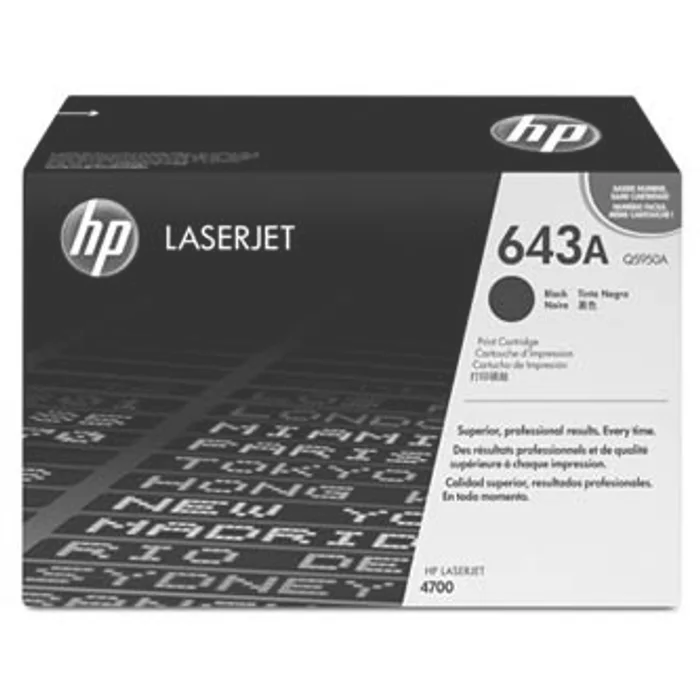 Hauptbild des Produkts HP originální toner Q5950A, black, 11000str., HP 643A, HP Color LaserJet 4700, n, dn, dtn