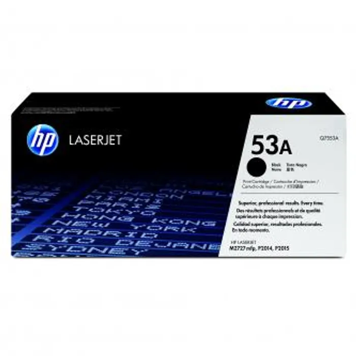 Hauptbild des Produkts HP originální toner Q7553A, black, 3000str., HP 53A, HP LaserJet P2010, P2015, O