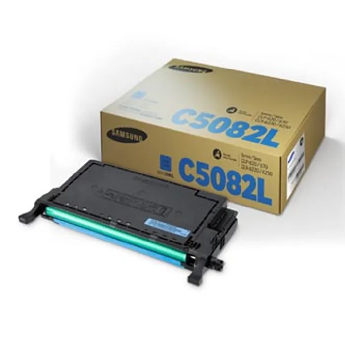 Hauptbild des Produkts HP originální toner SU055A, CLT-C5082L, cyan, 4000str., C5082L, high capacity, Samsung CL