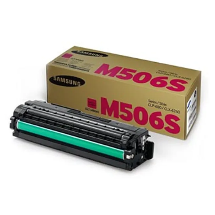 Hauptbild des Produkts HP originální toner SU314A, CLT-M506S, magenta, 1500str., M506S, Samsung CLP-680DW, CLP-6