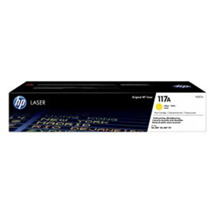 Hauptbild des Produkts HP originální toner W2072A, yellow, 700str., HP 117A, HP Color Laser 150, MFP 178, MFP 17