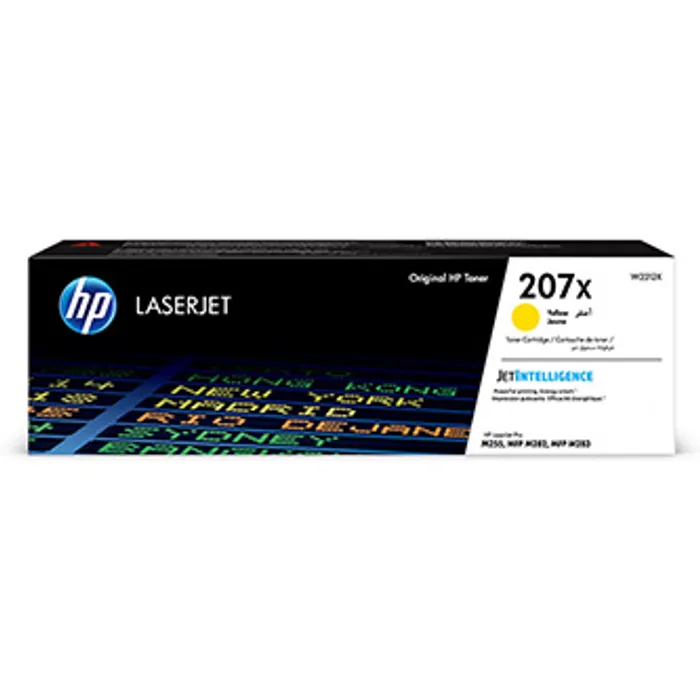 Hauptbild des Produkts HP originální toner W2212X, yellow, 2450str., HP 207X, HP Color LaserJet Pro M255, MFP M2