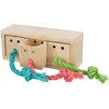 Weiteres Produktbild Spiel für Kaninchen - Holzwürfel für Leckereien 16x6x7 cm