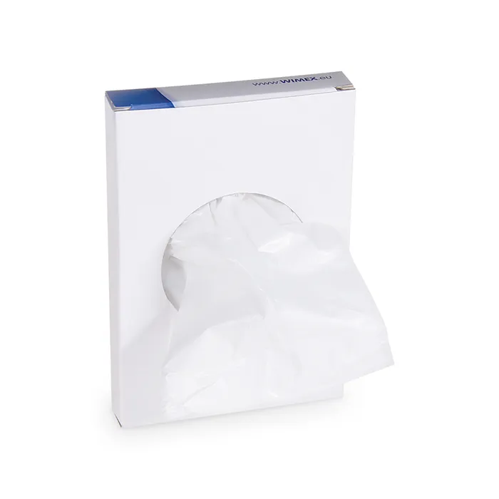 Hauptbild des Produkts Hygienické sáčky bílé (HDPE) 8+6 x 25 cm [30 ks]