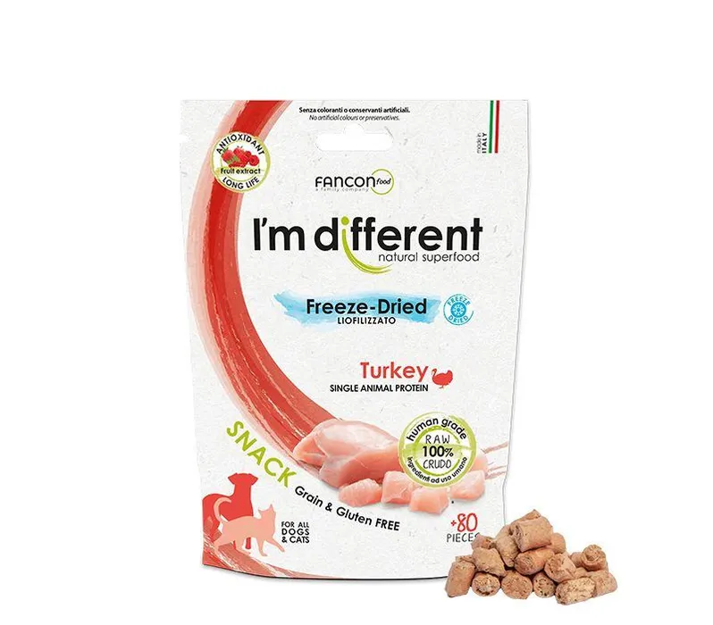 Hauptbild des Produkts I´M DIFFERENT SNACK krůta - mrazem sušený pamlsek, 40 g