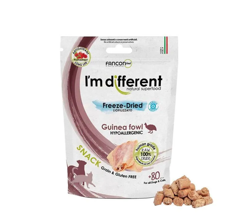 Hauptbild des Produkts I´M DIFFERENT SNACK perlička -mrazem sušený pamlsek, 40 g