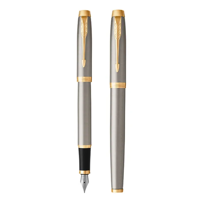 Hauptbild des Produkts IM Brushed Metal GT plnící pero -F- PARKER