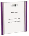 Informationstafel, Wandmontage, 355x425 mm, ALBA