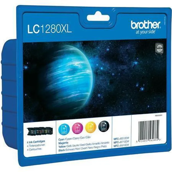 Hauptbild des Produkts Inkjet cart.multipack pro "MFC J6910DW" tiskárnu, BROTHER B+C+M+Y, 1x 2 400, 3x 1 200 stra