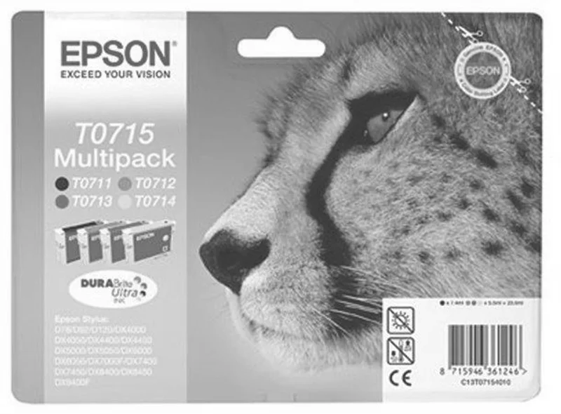 Hauptbild des Produkts Inkjet cart.multipack pro "Stylus D78, D92, D120" tiskárny, EPSON B+C+M+Y, 23,9ml