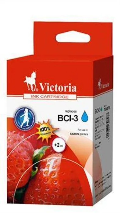 Hauptbild des Produkts Inkjet cart.pro "BJC-3000, i550" tiskárny, VICTORIA Cyan, 15ml