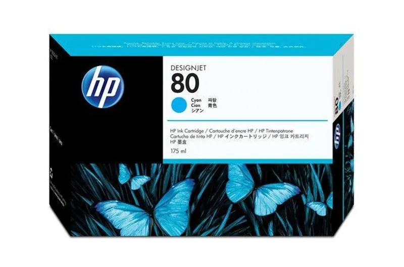 Hauptbild des Produkts Inkjet cart.pro "DesignJet 1050C, 1055CN" tiskárny, HP "Nr..80" Cyan, 175ml