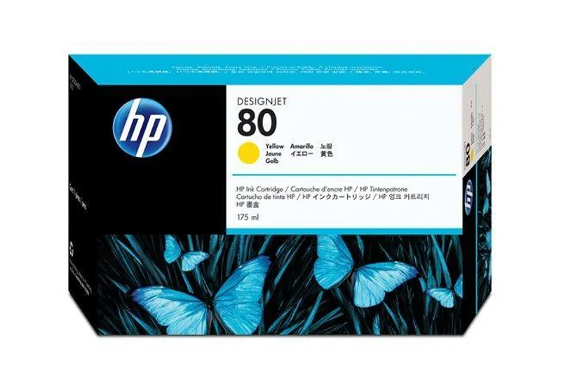 Hauptbild des Produkts Inkjet cart.pro "DesignJet 1050C, 1055CN" tiskárny, HP "Nr..80" Žlutá, 350ml