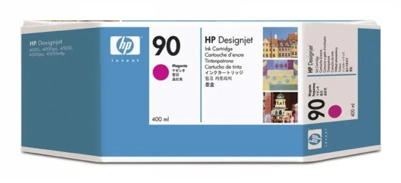Hauptbild des Produkts Inkjet cart.pro "DesignJet 4000" tiskárnu, HP "Nr.90" Magenta, 400ml