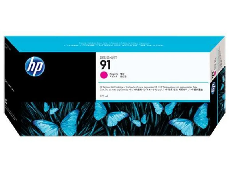 Hauptbild des Produkts Inkjet cart.pro "DesignJet Z6100, Z6100ps" tiskárny, HP "Nr.91" Magenta, 775ml