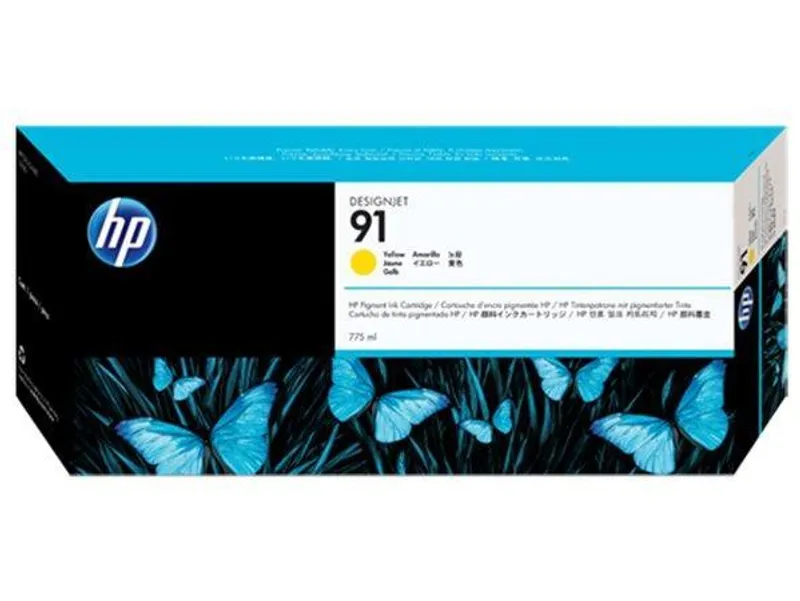 Hauptbild des Produkts Inkjet cart.pro "DesignJet Z6100, Z6100ps" tiskárny, HP "Nr.91" Žlutá, 775ml