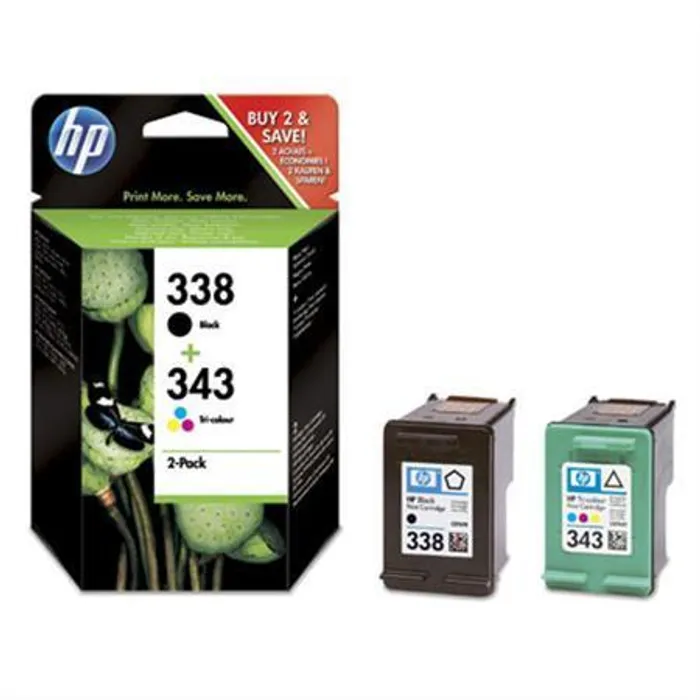 Hauptbild des Produkts Inkjet cart.pro "DesJet 460 mobil, 5740, 6540d" tiskárny, HP "Nr.338/343" Černá, Barevná