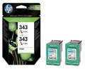 Inkjet cart.pro "DeskJet 5740, 6540" tiskárny, HP "Nr.343" Barevná, 2x7ml