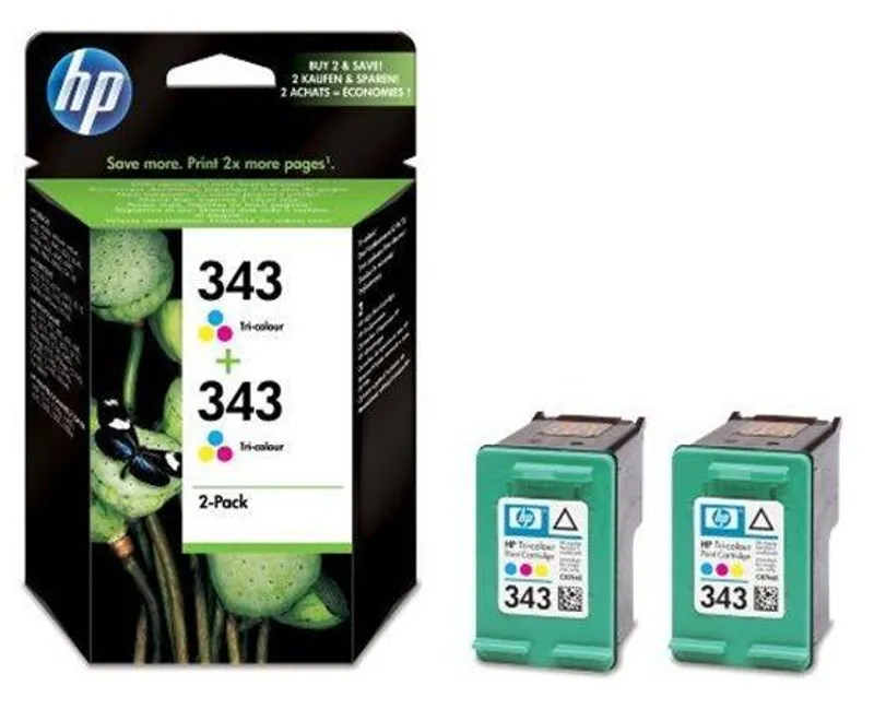 Hauptbild des Produkts Inkjet cart.pro "DeskJet 5740, 6540" tiskárny, HP "Nr.343" Barevná, 2x7ml