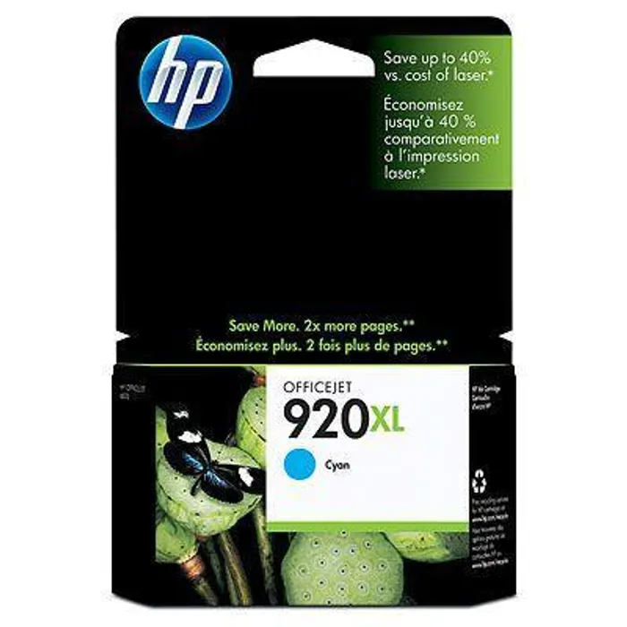 Hauptbild des Produkts Inkjet cart.pro "OfficeJet 6000, 6500" tiskárny, HP "Nr.920xl" Cyan, 700 stran