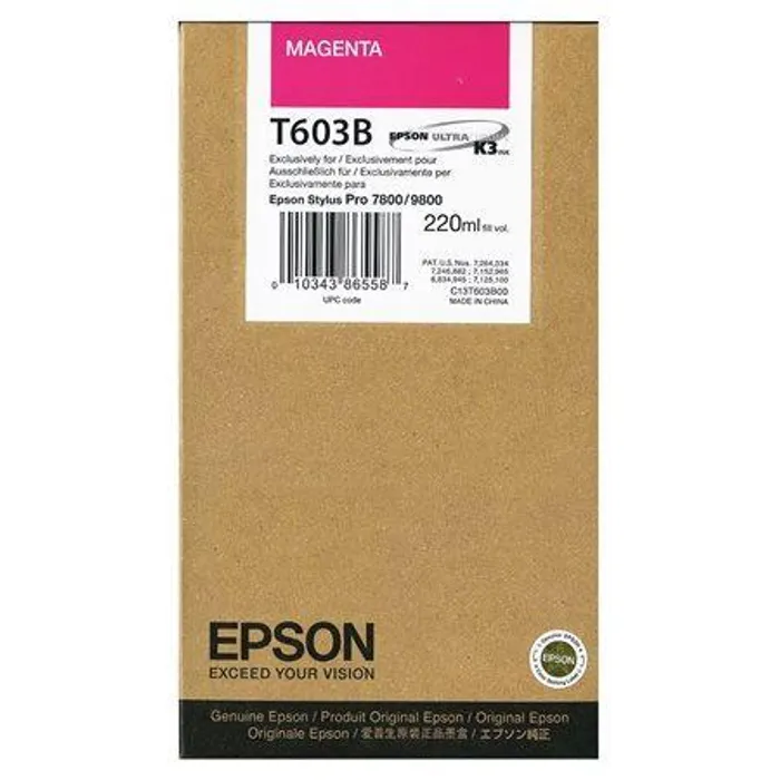 Hauptbild des Produkts Inkjet cart.pro "StylusPro 7880, 9880" tiskárny, EPSON Magenta, 220ml