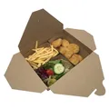 MENU BOX KRAFT PE 15x12x5cm 1000ml [50 ks]