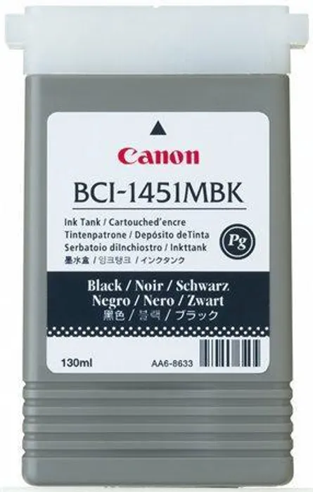 Hauptbild des Produkts Inkjet cart.pro "W6400" tiskárnu, CANON matná Černá, 130ml