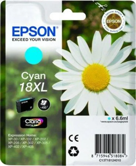Hauptbild des Produkts Inkjet cart.pro "XP 30, 102, 202, 205" tiskárny, EPSON Cyan, 6,6ml
