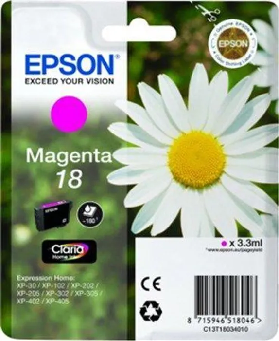 Hauptbild des Produkts Inkjet cart.pro "XP 30, 102, 202, 205" tiskárny, EPSON Magenta, 3,3ml