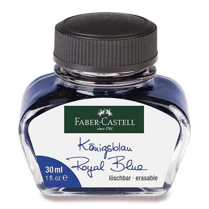 Hauptbild des Produkts Inkoust pro plnicí pera, modrá barva Faber-Castell 149839