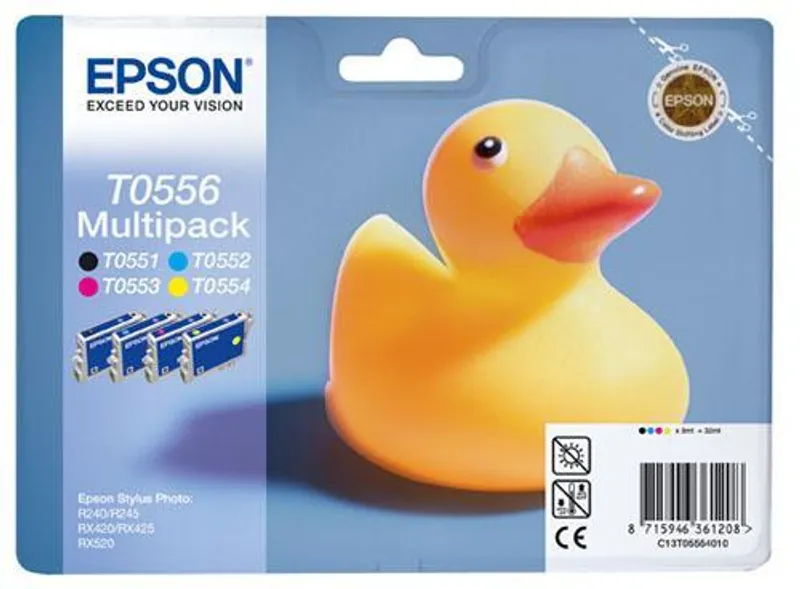 Hauptbild des Produkts Inkoustová cart. multipack pro tiskárnu "StylusPhoto RX425", EPSON B+C+M+Y, 32ml