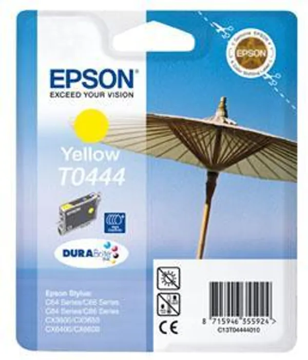 Hauptbild des Produkts Inkoustová cart. pro tiskárny "Stylus C64, C66, C84", EPSON Žlutá, 13ml