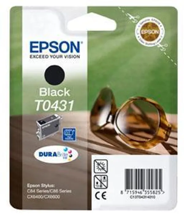Hauptbild des Produkts Inkoustová cart. pro tiskárny "Stylus C84, C86, CX6400", EPSON Černá, 29ml