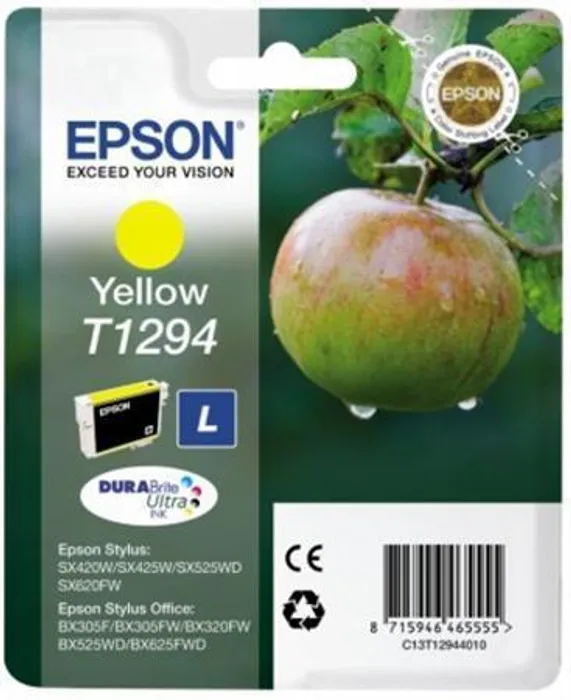 Hauptbild des Produkts Inkoustová cart. pro tiskárny "Stylus SX420W, SX425W, SX525WD", EPSON Žlutá, 7ml