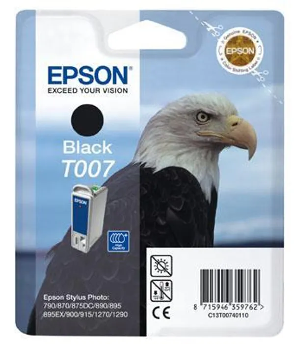 Hauptbild des Produkts Inkoustová cart. pro tiskárny "StylusPhoto 790, 870, 875", EPSON Černá, 16ml