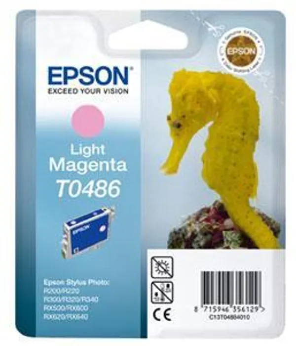 Hauptbild des Produkts Inkoustová cart. pro tiskárny "StylusPhoto R200, R220, R30", EPSON Světlá Magenta, 13ml